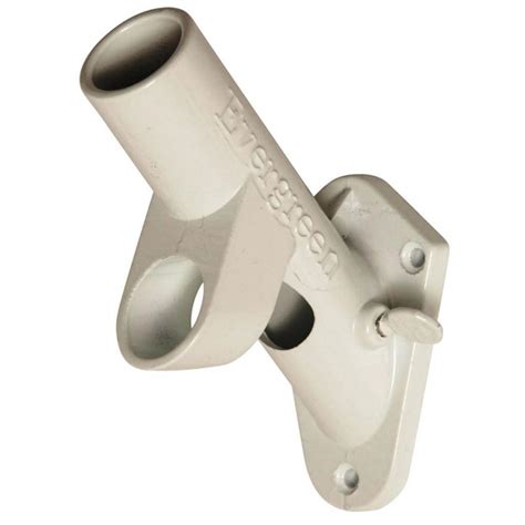 metal pole bracket home depot|bracket that mounts to pole.